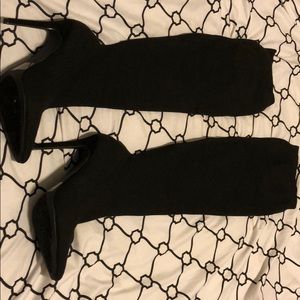 Shoe Dazzle over the knee sock boots